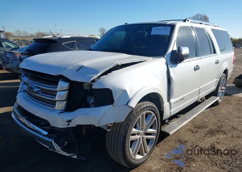 2017 Ford Expedition El Platinum z USA, uszkodzony, nr VIN 1FMJK1MT1HEA64728